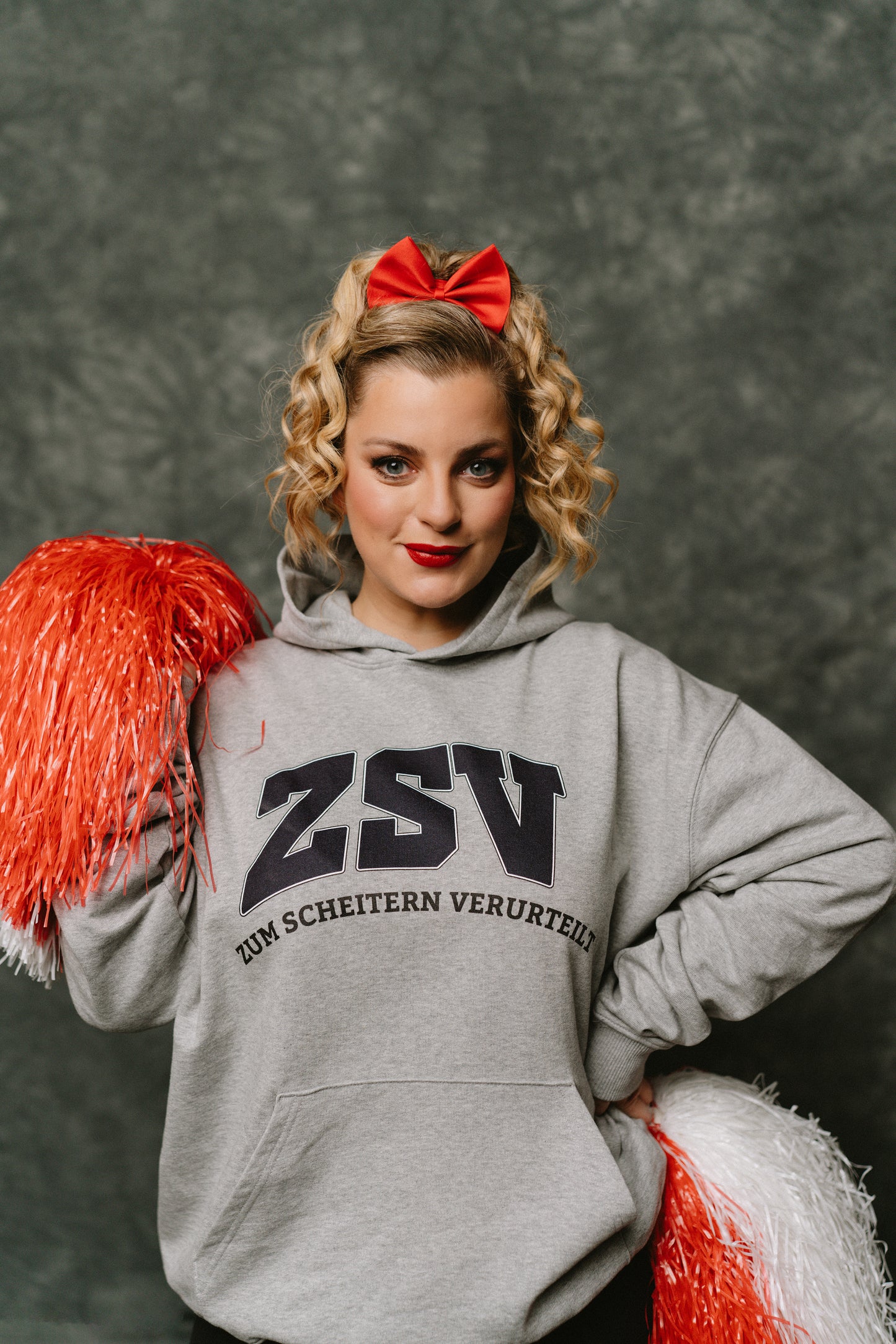 ZSV Hoodie College Style - unisex Grau